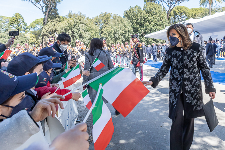 Il presidente del Senato Elisabetta Casellati