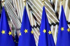 Bandiere Ue - (Afp)