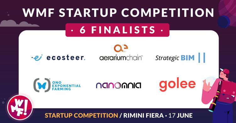 Annunciate le finaliste della Startup Competition del WMF 2022: la finale si terrà il 17/06 sul Mainstage