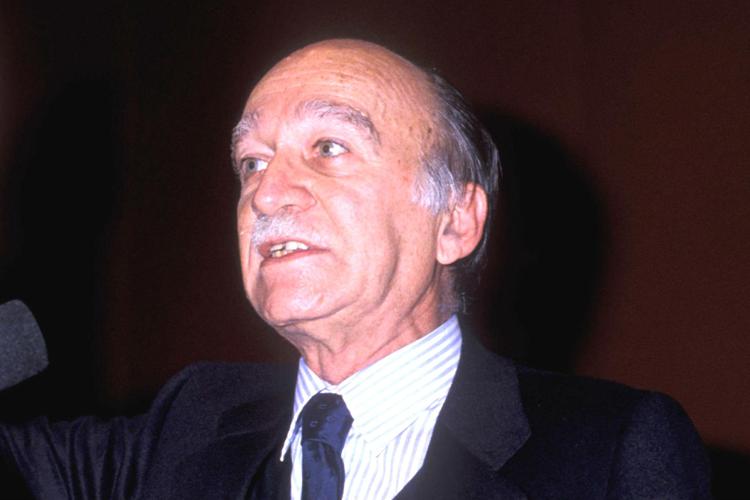 Giorgio Almirante (Fotogramma)