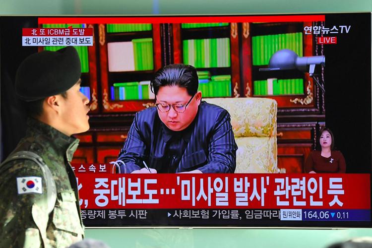 Il leader nordcoreano Kim jong-un - Afp