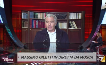 Giletti in Moscow: interview with Zakharova, Sallusti’s illness and anger – Video