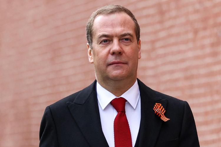 Former Russian president Dimitri  Medvedev