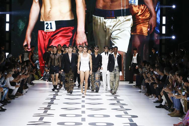 L'uscita finale di Dolce&Gabbana per la ss 2023 dedicata all'uomo