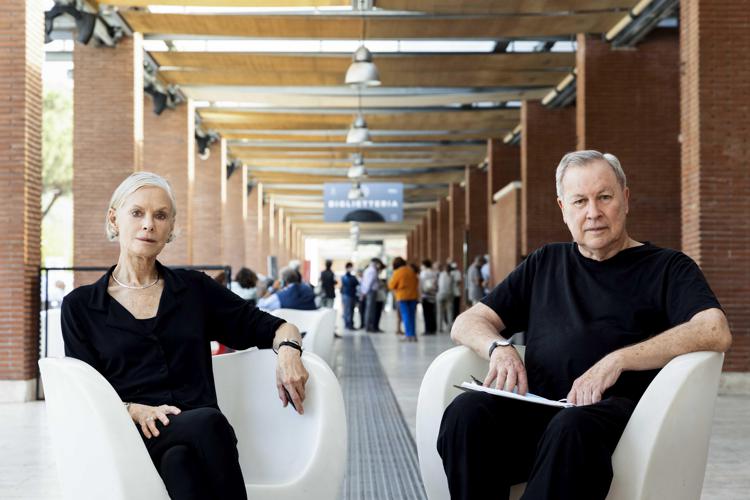 Lucinda Childs e Bob Wilson all'Auditorium Parco della Musica di Roma - (Ianniello- Pasqualini)