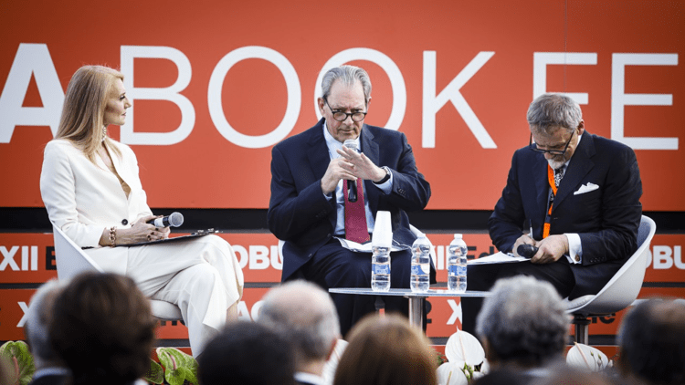 Paul Auster a Taobuk - (Ph Ianniello Fucilla)