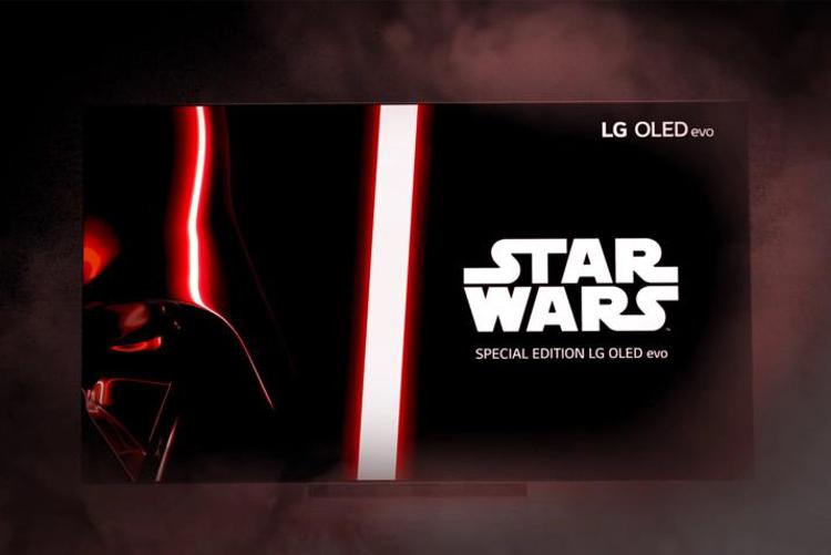 LG lancia l'edizione limitata Star Wars del suo TV OLED C2