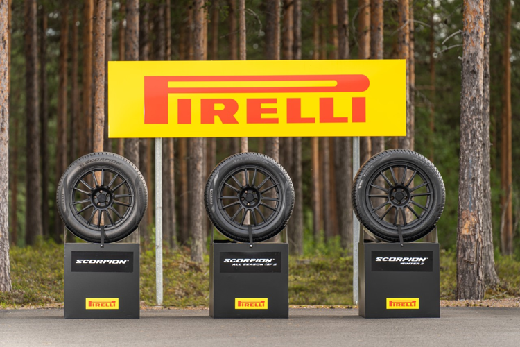 Pirelli, серия Scorpion для внедорожников улучшает технологию и характеристики на мокрой дороге