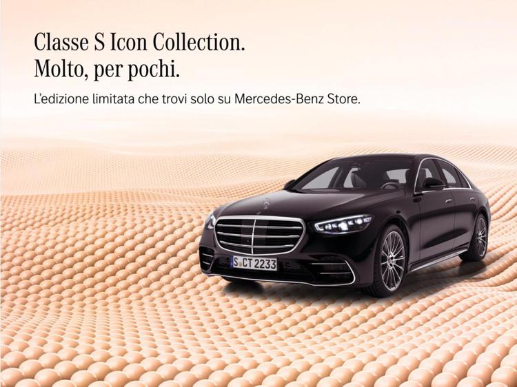 In vendita solo online le due nuove Icon Collection di Mercedes-Benz Italia