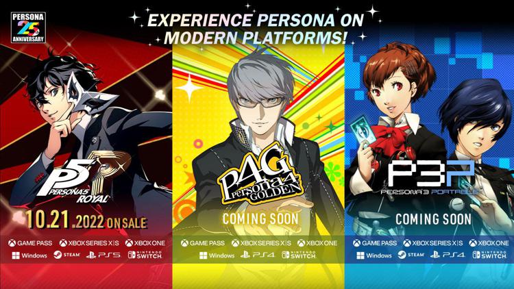 La serie Persona arriva su PlayStation, Xbox, PC e Switch