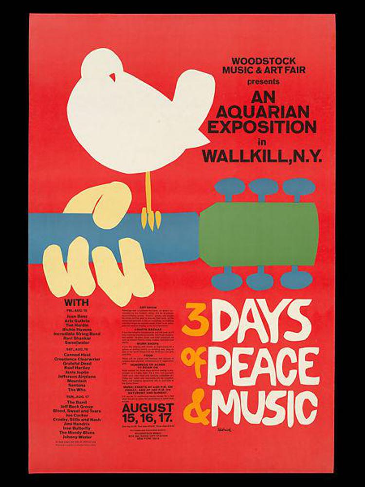 Addio ad Arnold Skolnick, creò il mitico poster di Woodstock