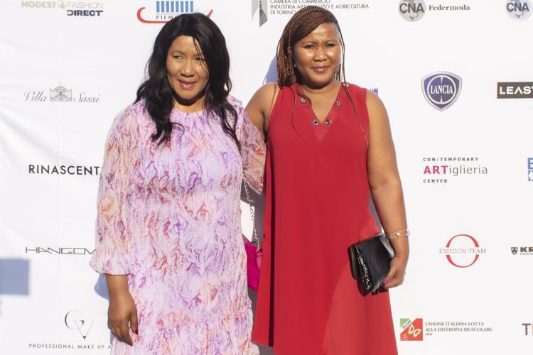 Le stiliste Maki e Tukwini Mandela  ospiti della VII edizione di Torino Fashion Week 