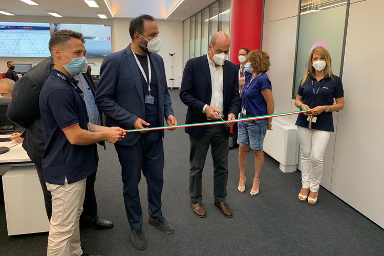 Lazio, Zingaretti in sede Cotral per inaugurare sala operativa