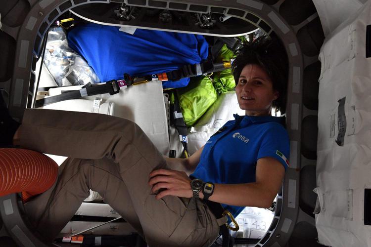 l'astronauta italiana dell'Esa Samantha Cristoforetti (Foto ESA) 