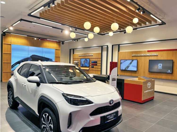 Toyota Motor Italia presenta: l’innovativo “showroom concept”