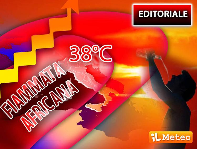 Caldo record, pronta nuova fiammata africana sull'Italia: avvio di agosto rovente