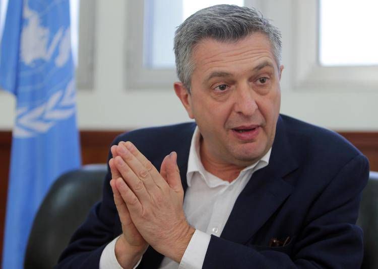 UNHCR chief Filippo Grandi - AFP