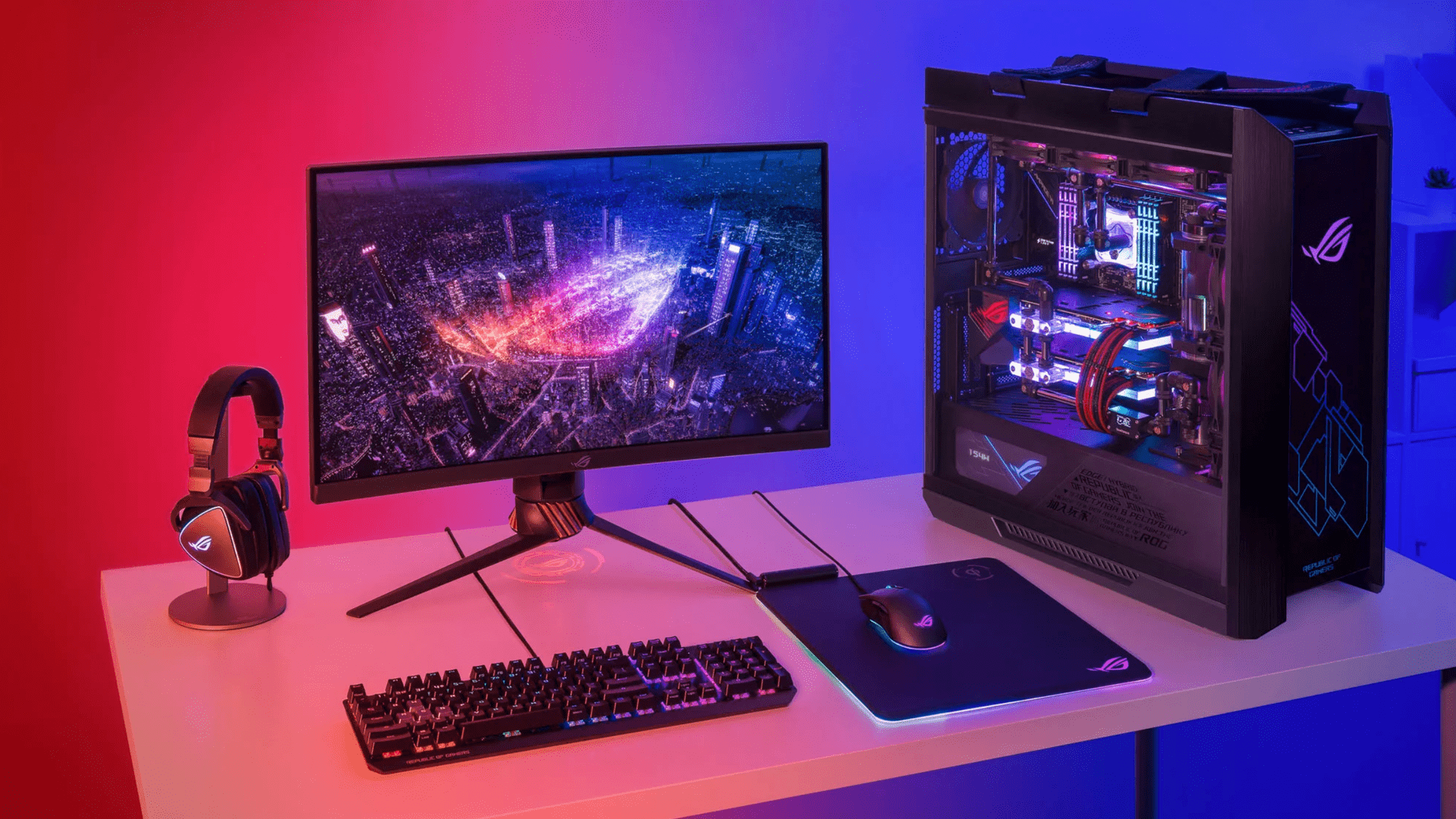 Quality gaming. ASUS gx601 ROG Strix Helios. Корпус ROG Strix Helios. ASUS Strix ROG Case. ASUS ROG Strix Helios RGB.