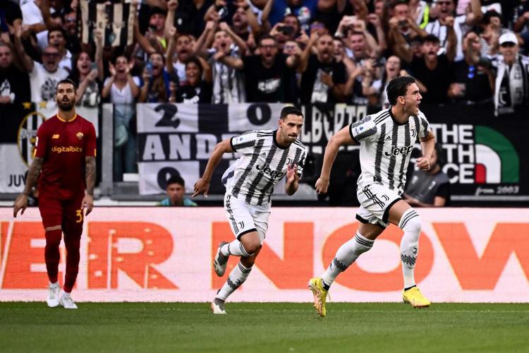 Juventus-Roma 1-1, gol di Vlahovic e Abraham - Video