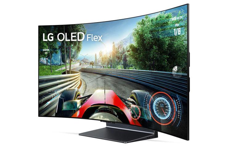 LG Flex LX3, TV da 42 pollici pieghevole che permette di scegliere la curvatura