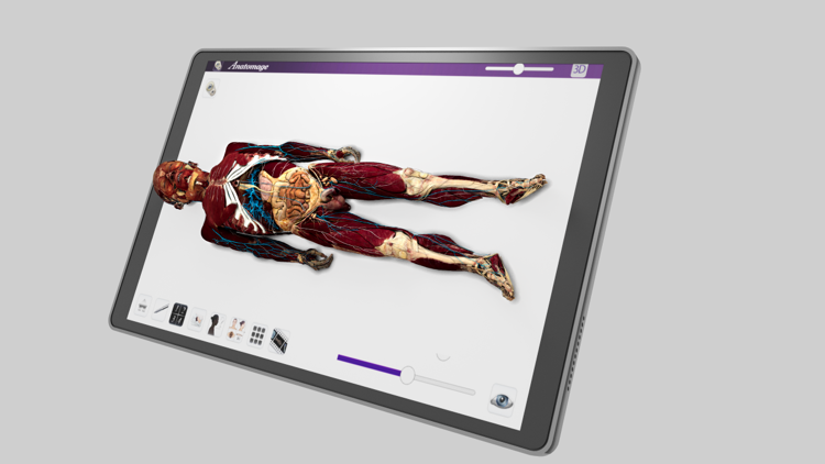 Anatomia reale in realtà virtuale con Anatomage VR
