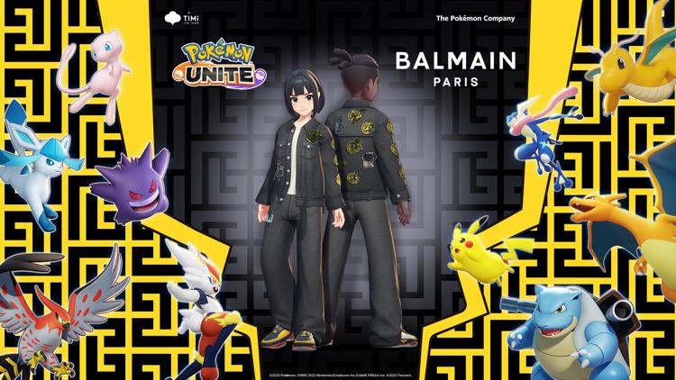Gli allenatori Pokémon vestono Balmain: annunciata la collaborazione