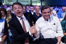 Matteo Renzi e Carlo Calenda - Fotogramma