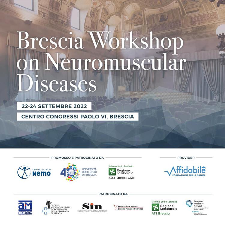 Al via il 'Brescia Workshop on Neuromuscular Diseases'