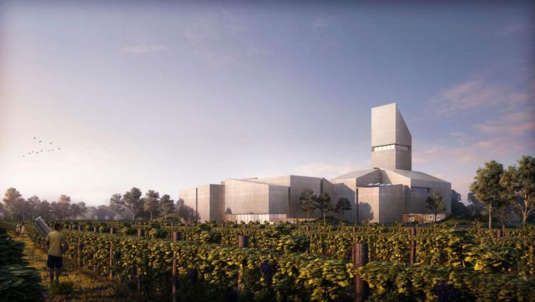 Il museo del vino più grande del mondo sta nascendo a Pechino
