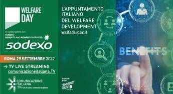 Sodexo benefits and rewards services-Italian Communication, Welfare day kicks off