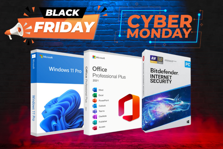 Black Friday e Cyber Monday offerte Windows, Office, antivirus e VPN