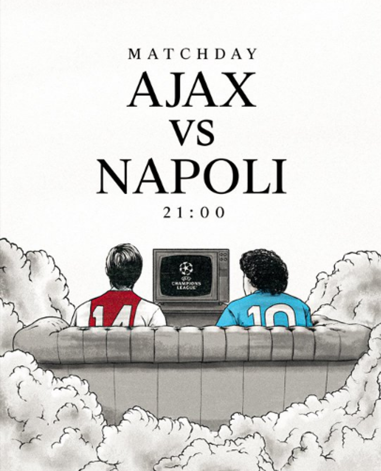 Champions, per il match di stasera l'Ajax 