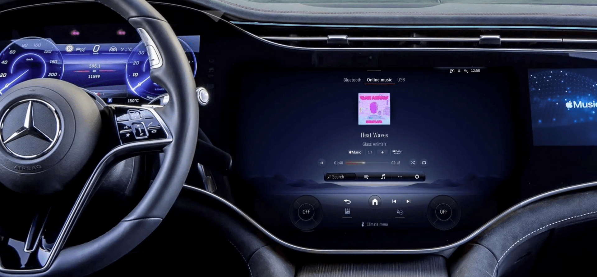 Three-dimensional Apple audio will arrive on Mercedes-Benz