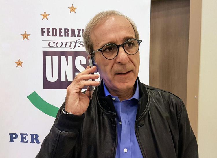 Massimo Battaglia, 62 anni, è stato riconfermato segretario del sindacato Confsal Unsa