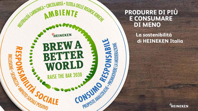 Heineken Italia aumenta la produzione e riduce l'impatto ambientale