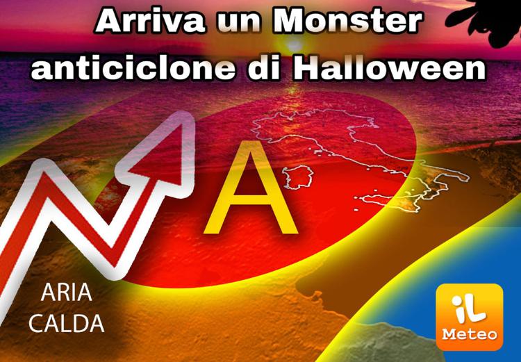 Ancora caldo sull'Italia con l'anticiclone di Halloween, le previsioni