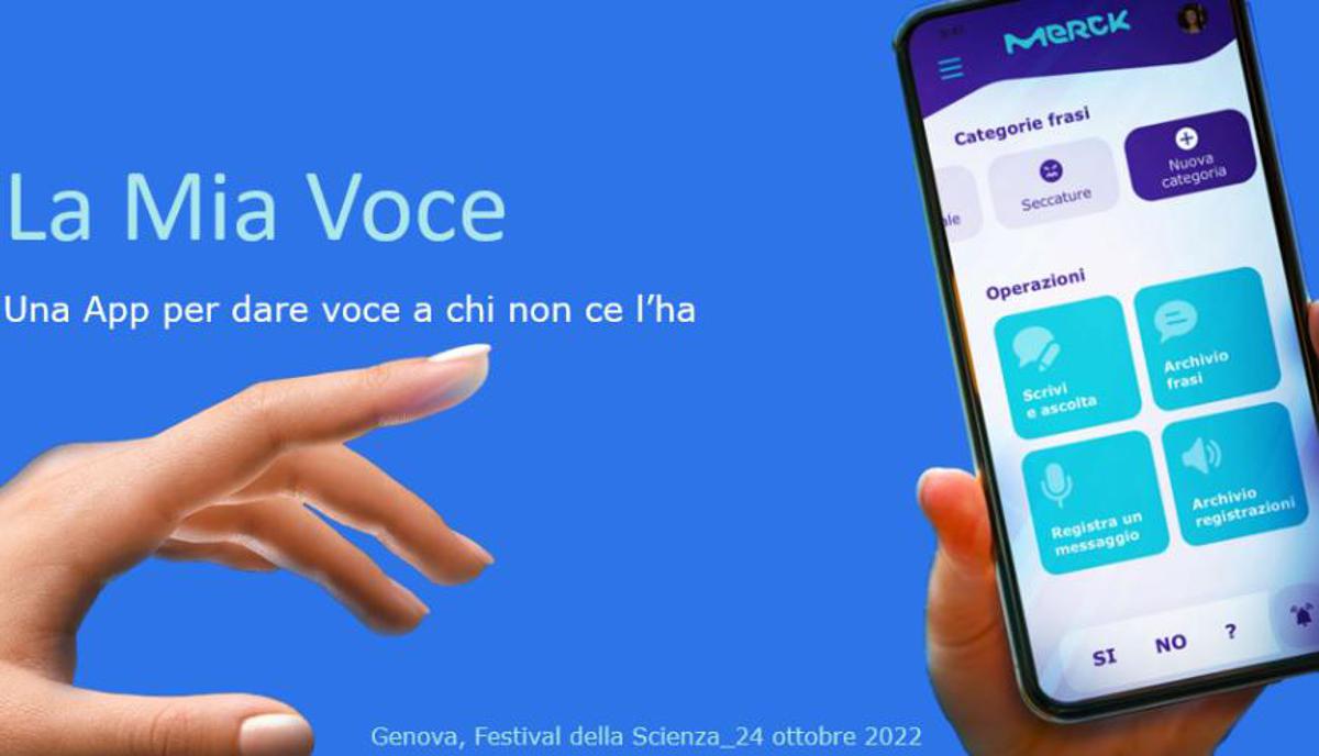 'La mia voce': da Merck una app per dare voce a chi non ce l'ha
