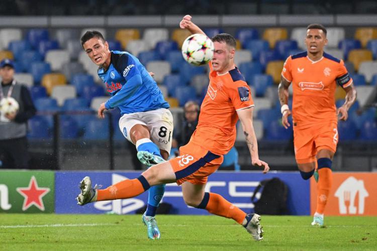 Champions, Napoli-Rangers 3-0: quinta vittoria azzurra