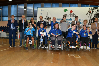 Zanella, Targa, Garavaglia and Busettini are the 2022 Italian champions of Paralympic bowl