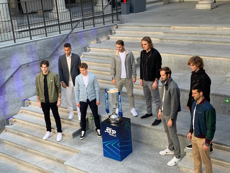 Campioni di tennis sfilano sul Blu Carpet, Torino pronta per Atp
