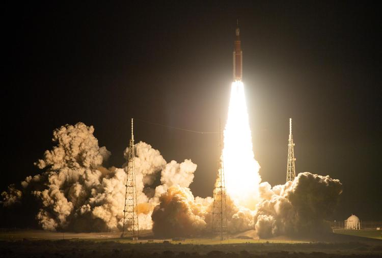 Il lancio della missione Nasa con Esa Artemis  1