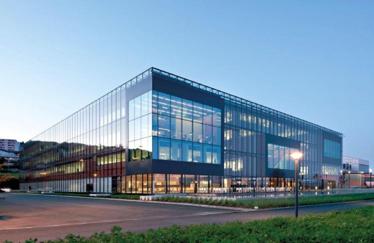 The Cube, centro di ricerca e sviluppo di Philip Morris International a Neuchâtel, in Svizzera