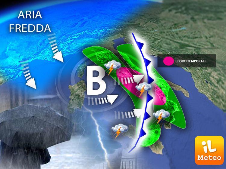 Maltempo Italia, weekend con piogge anche forti: ecco dove, previsioni meteo