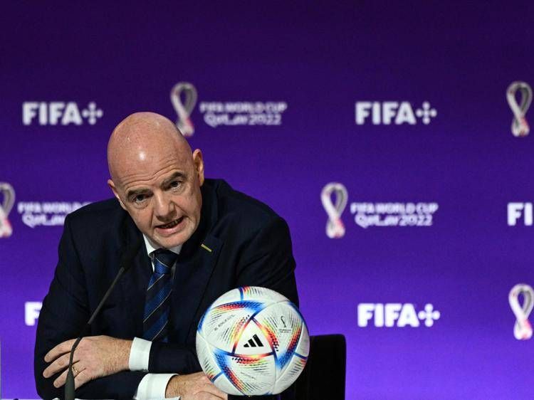 Infantino festeggia 7 anni da presidente Fifa: 