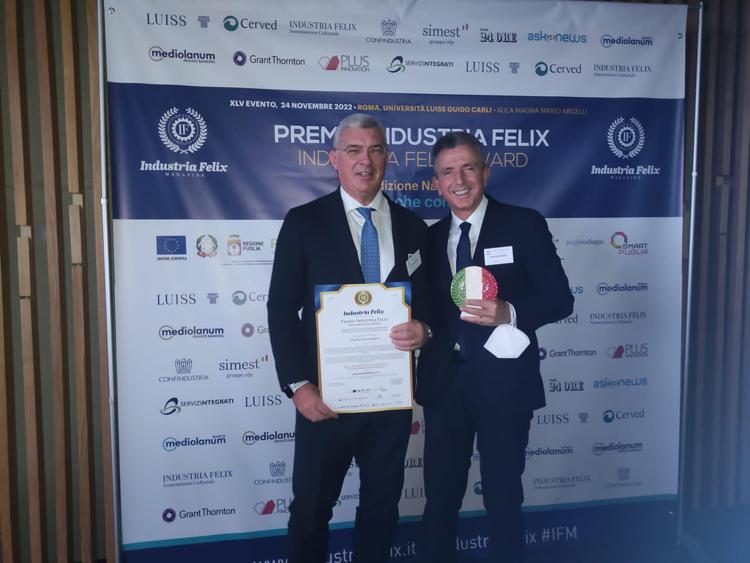 Premio industria Felix per Bari Multiservizi