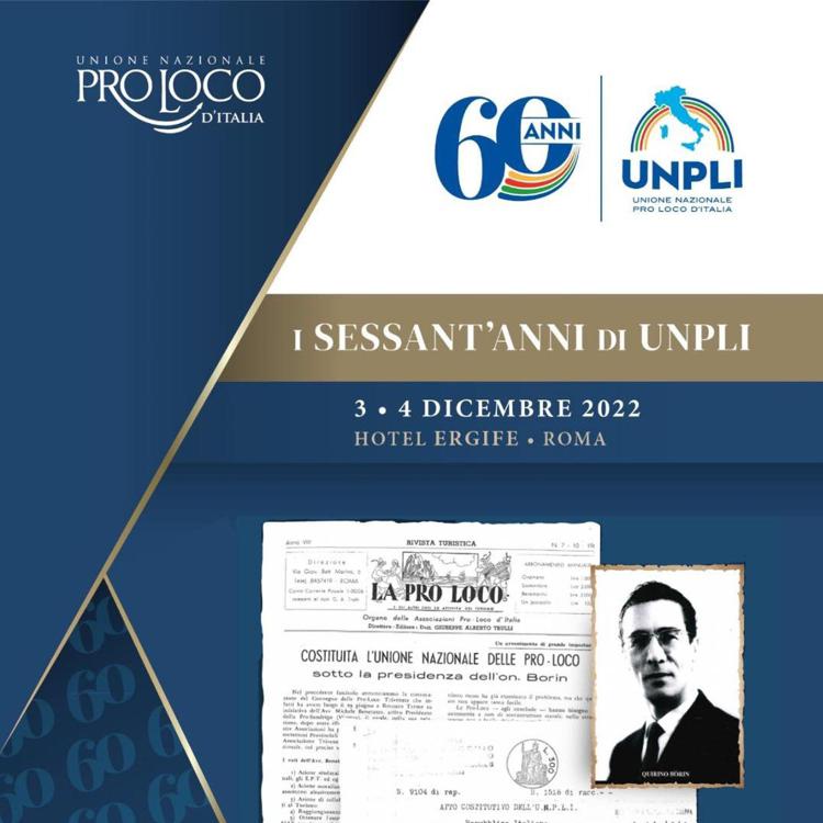 Unione Pro Loco d'Italia, 3 e 4 dicembre in assemblea per i 60 anni dalla costituzione