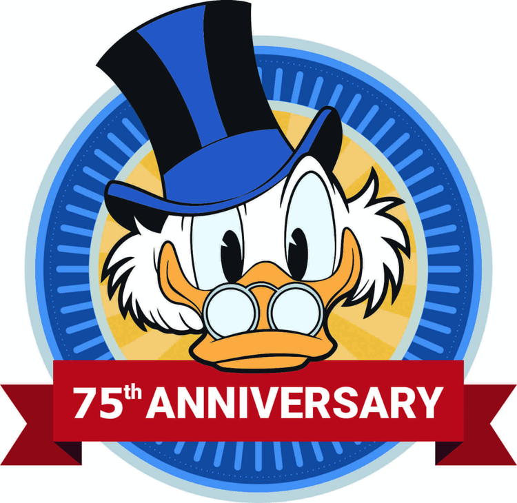 Zio Paperone fa 75 anni, Panini Comics celebra il personaggio Disney
