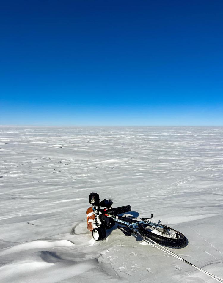 Traversata dell'Antartide rimandata per l'ultracyclist Omar Di Felice: 