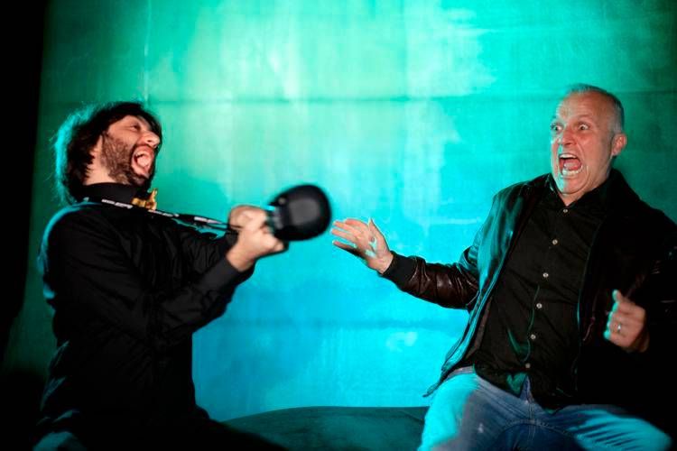 da sinistra Flavio Cangialosi e Max Paiella