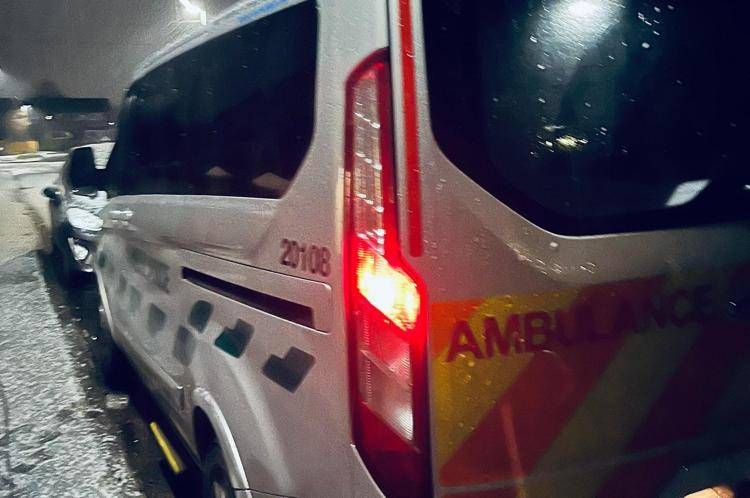 Un'ambulanza